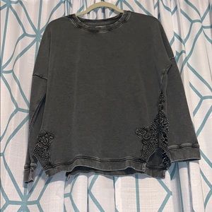 True Craft faded wash crewneck, juniors size S